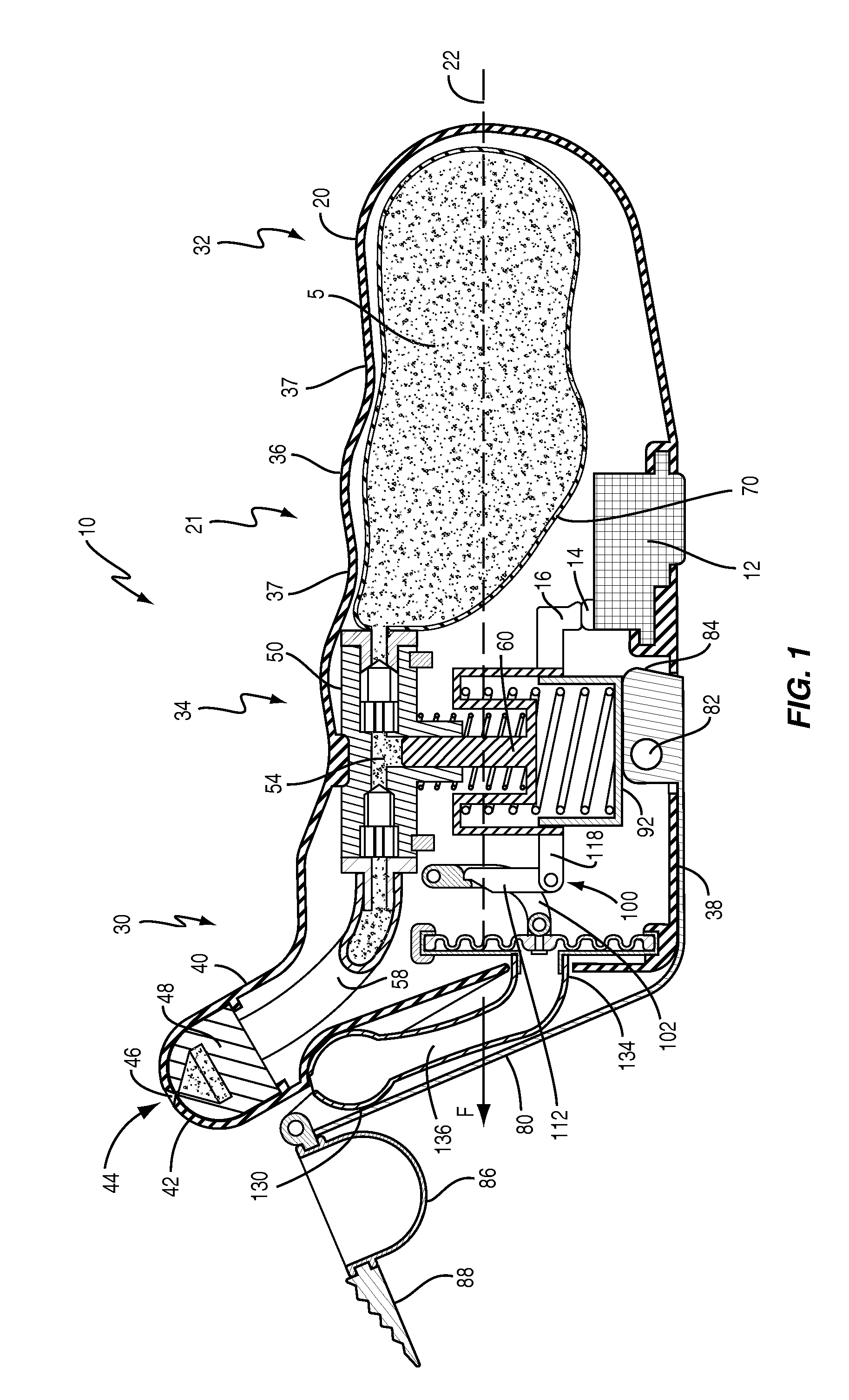 Breath actuated nasal pump