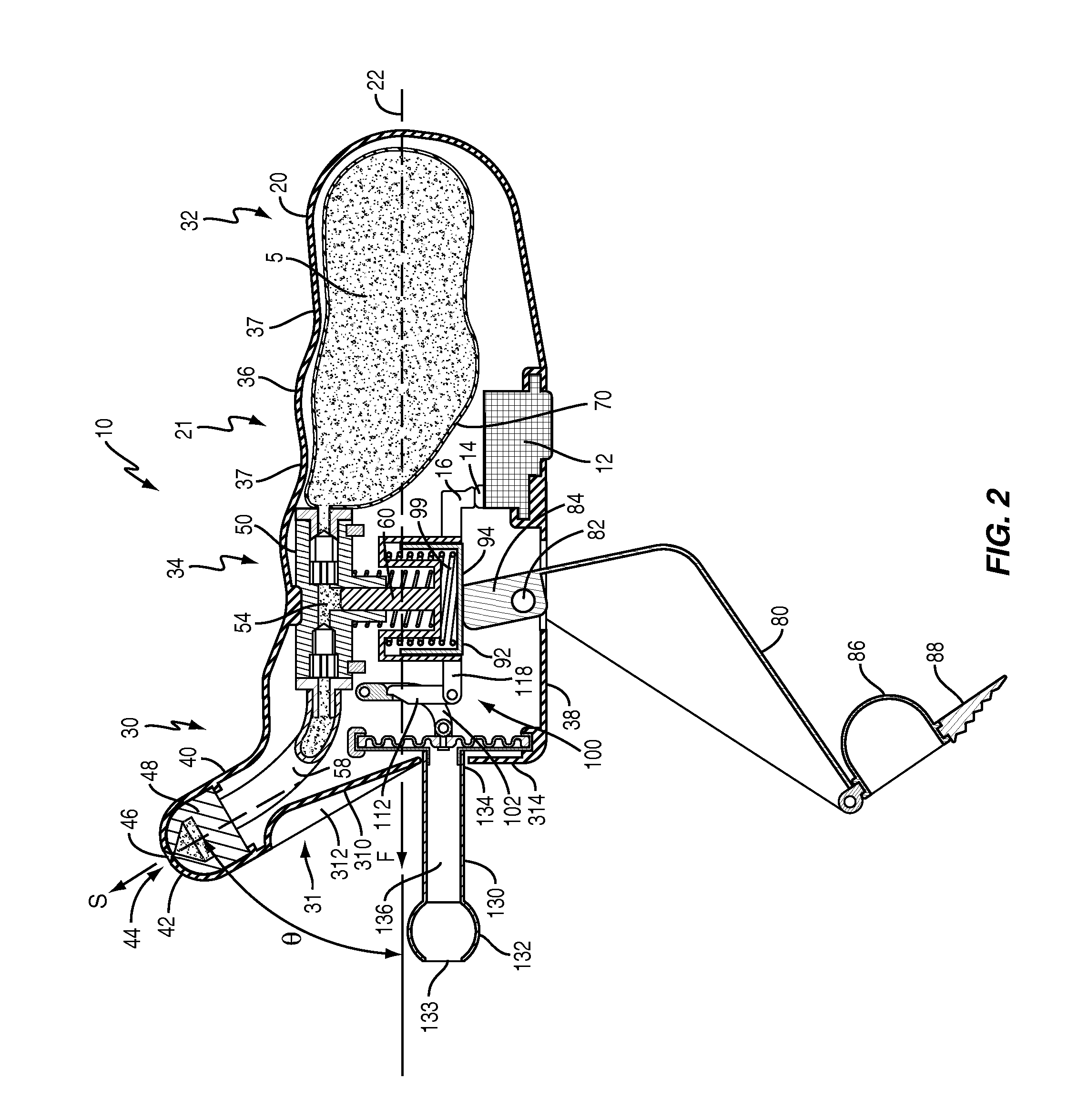 Breath actuated nasal pump