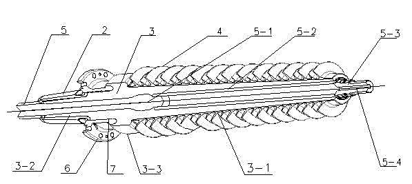 Solid insulated sleeve with inserting type connection