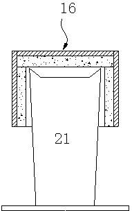 Steel ingot water-cooling crystallization process without feed head