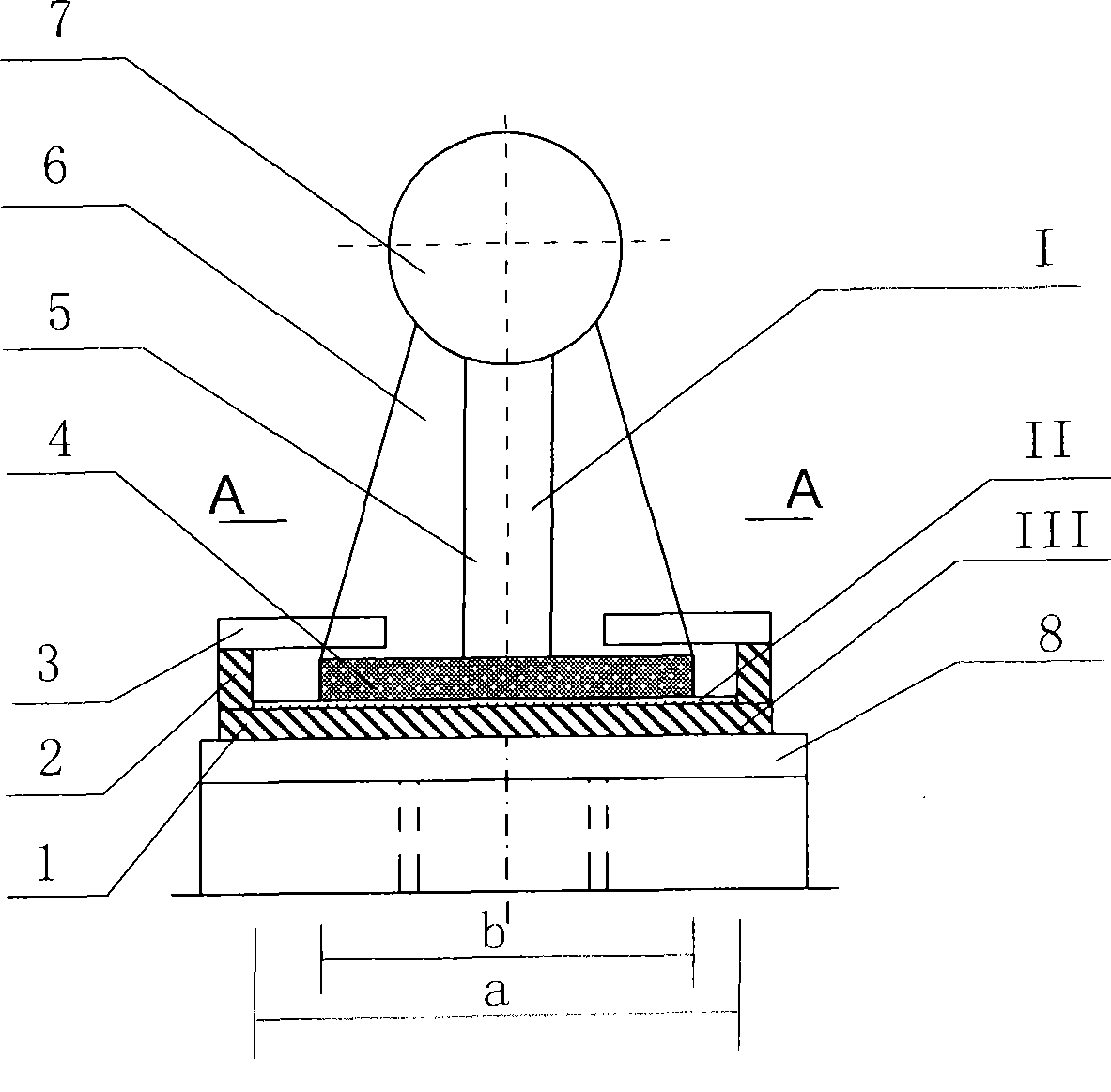 Locating slip support of large-span space structure