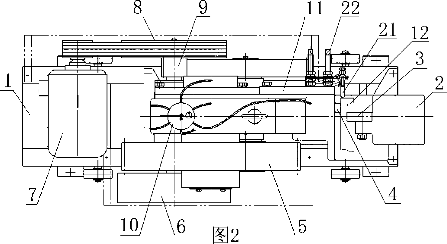 Horizontal type billet shearing machine