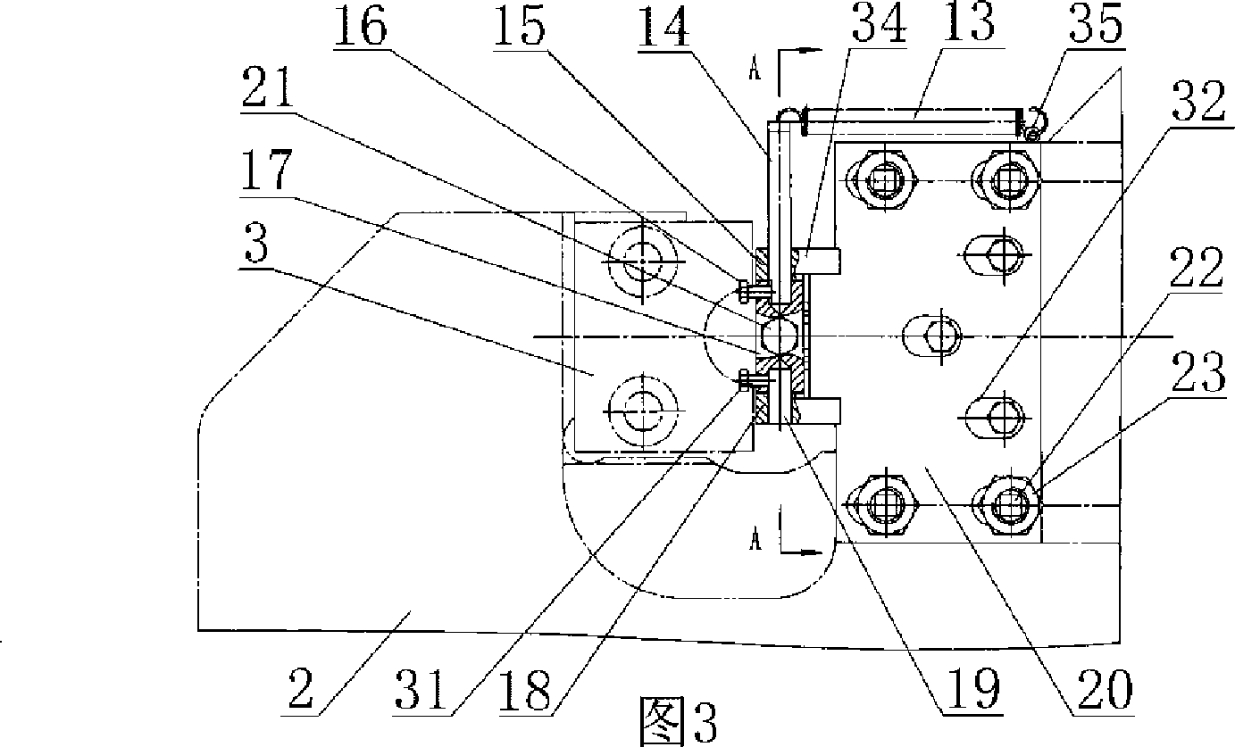 Horizontal type billet shearing machine