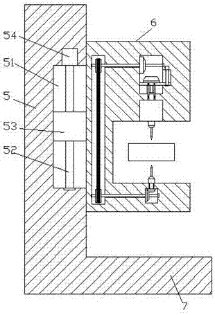 Punching device with bidirectional punching function