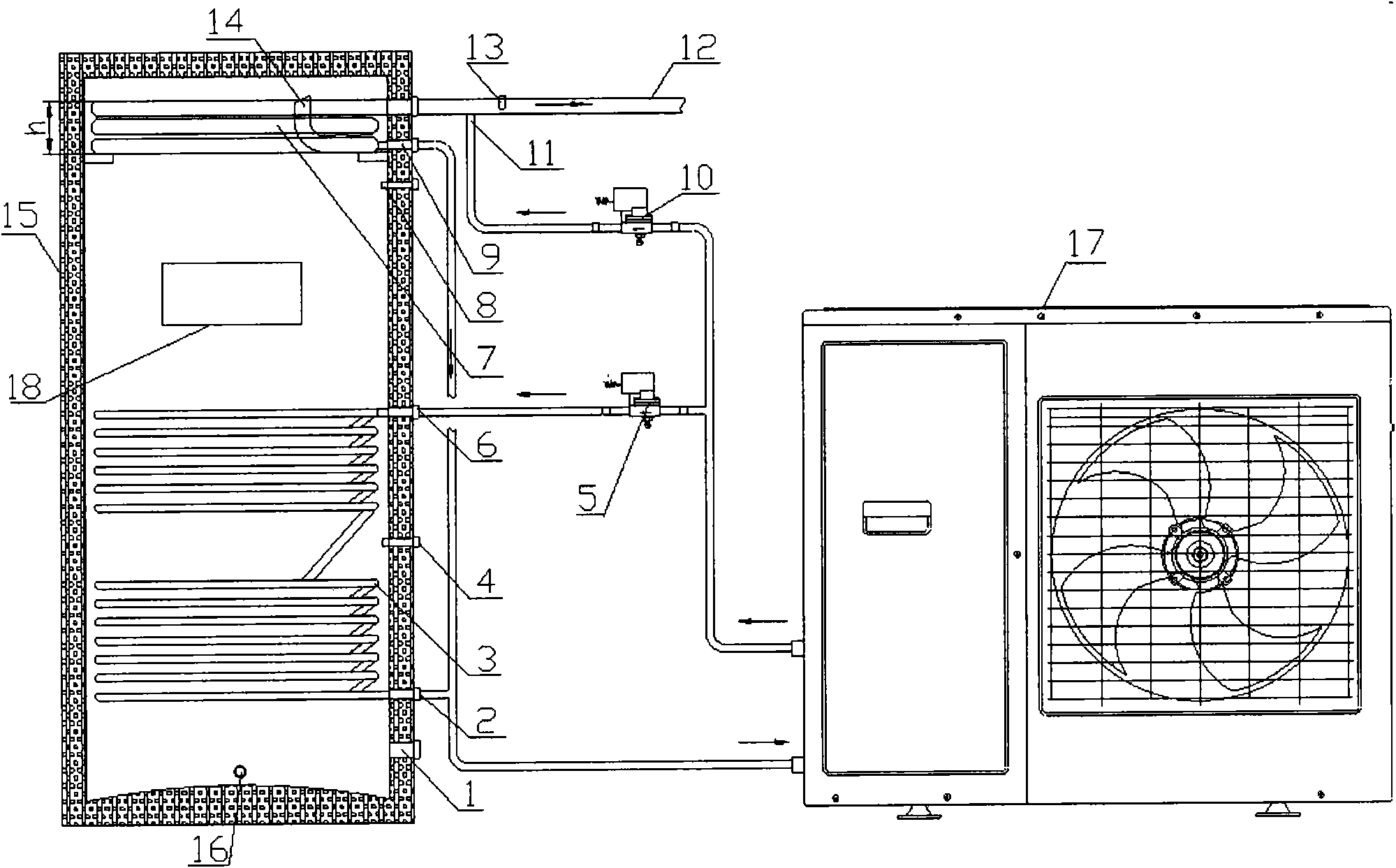 Multi-stage self-adaptive household heat pump water heater