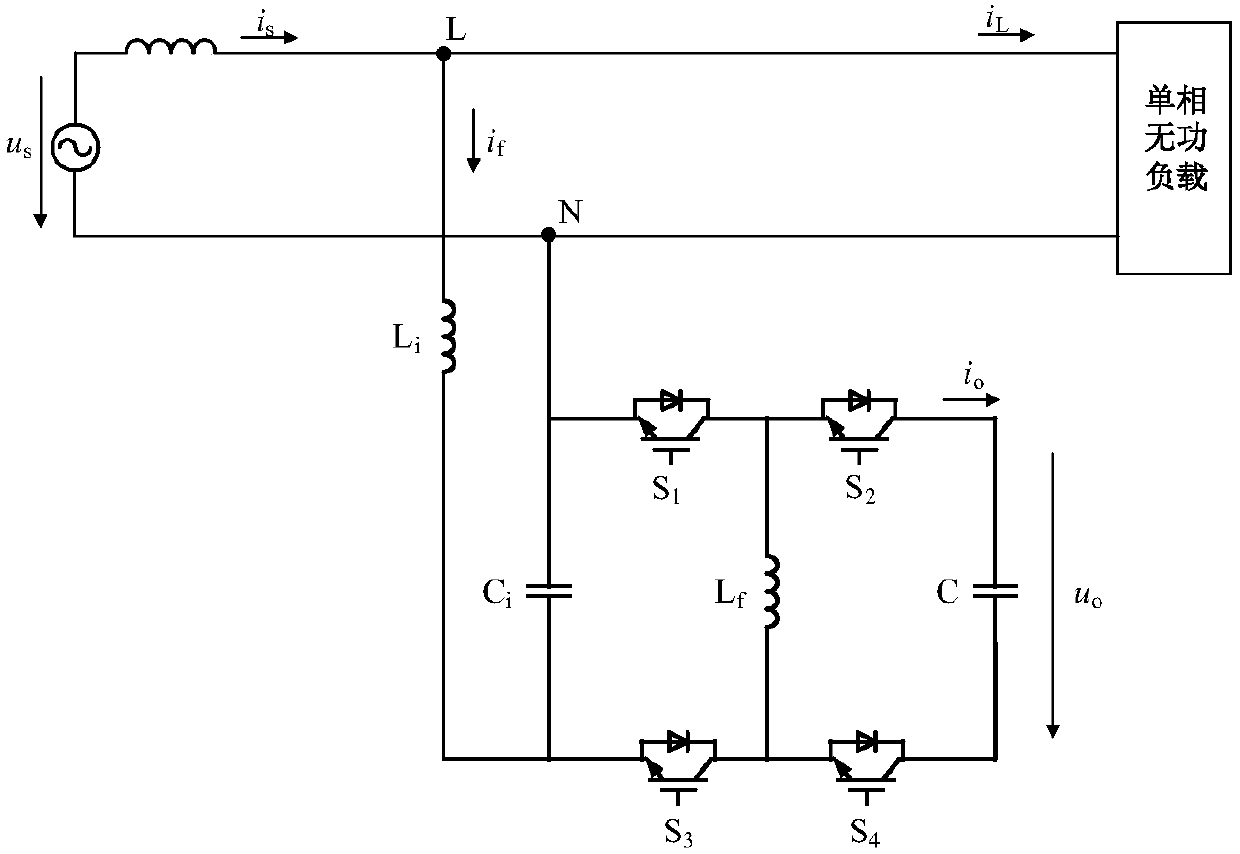 Single-phase reactive compensator based on buck-boost AC chopper