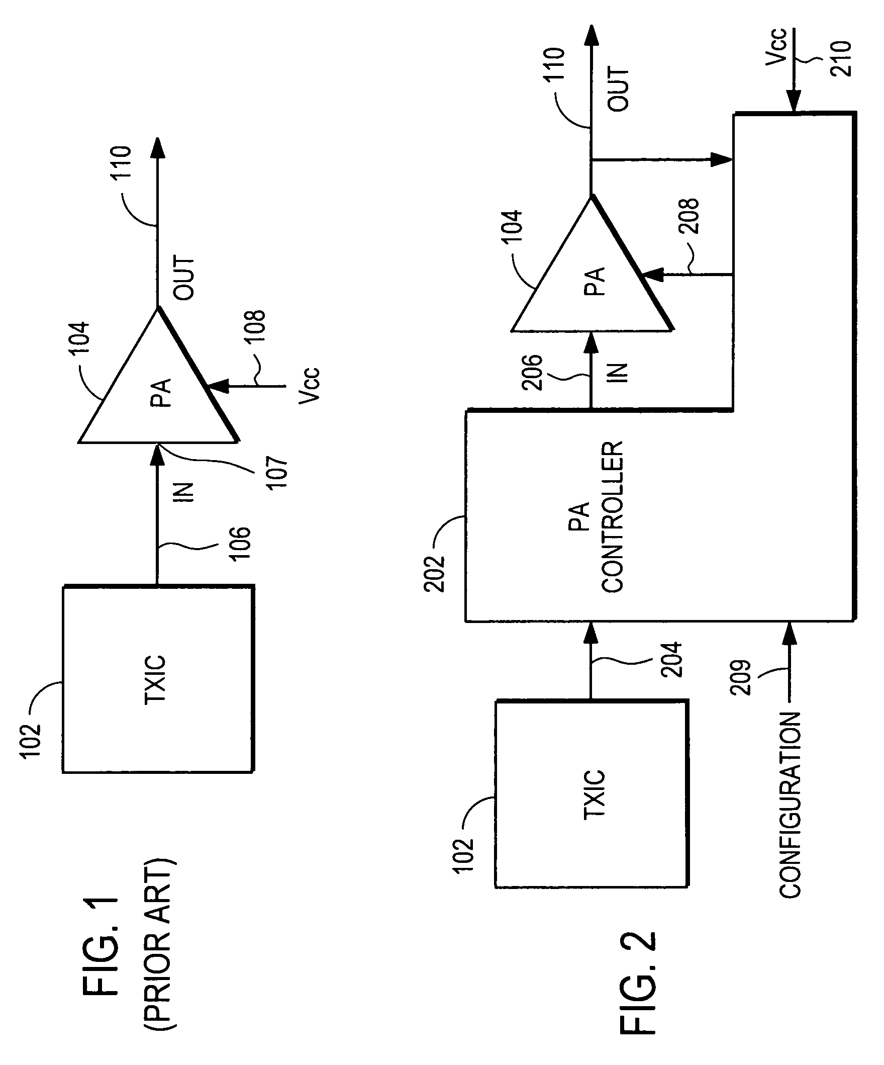 Amplifier compression adjustment circuit