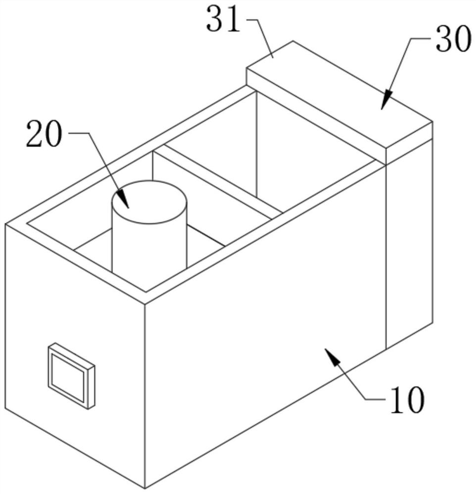 Urine testing device for endocrinology department and use method of urine testing device