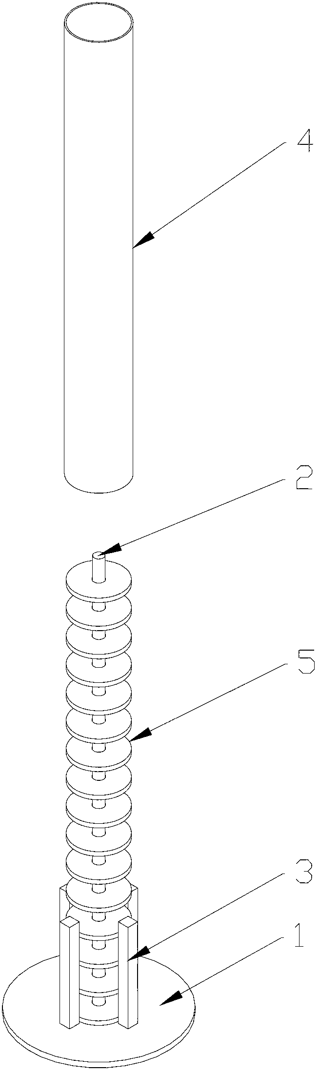 Detecting and recycling device for abandoned polishing sheets