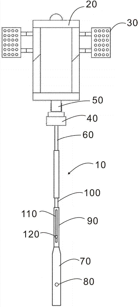 High-altitude inspection instrument