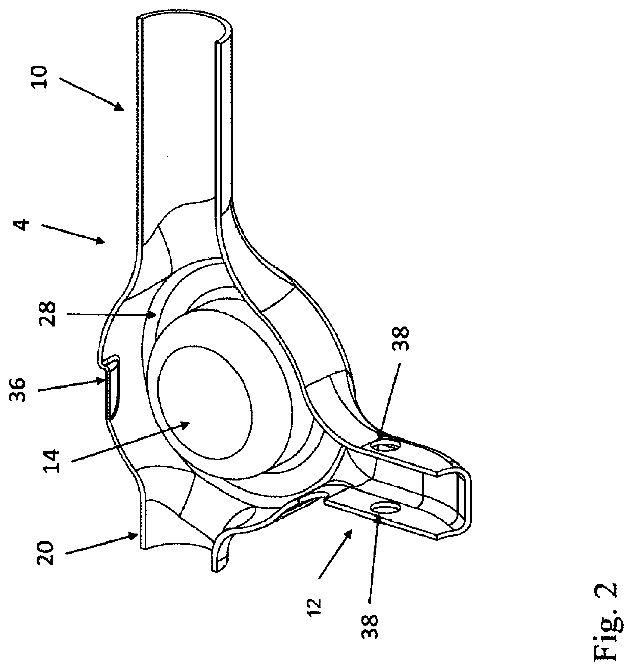 Vehicle rigid axle and method of manufacturing same