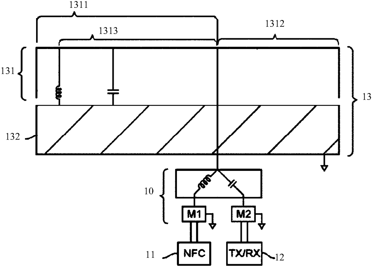 Antenna structure and communication terminal