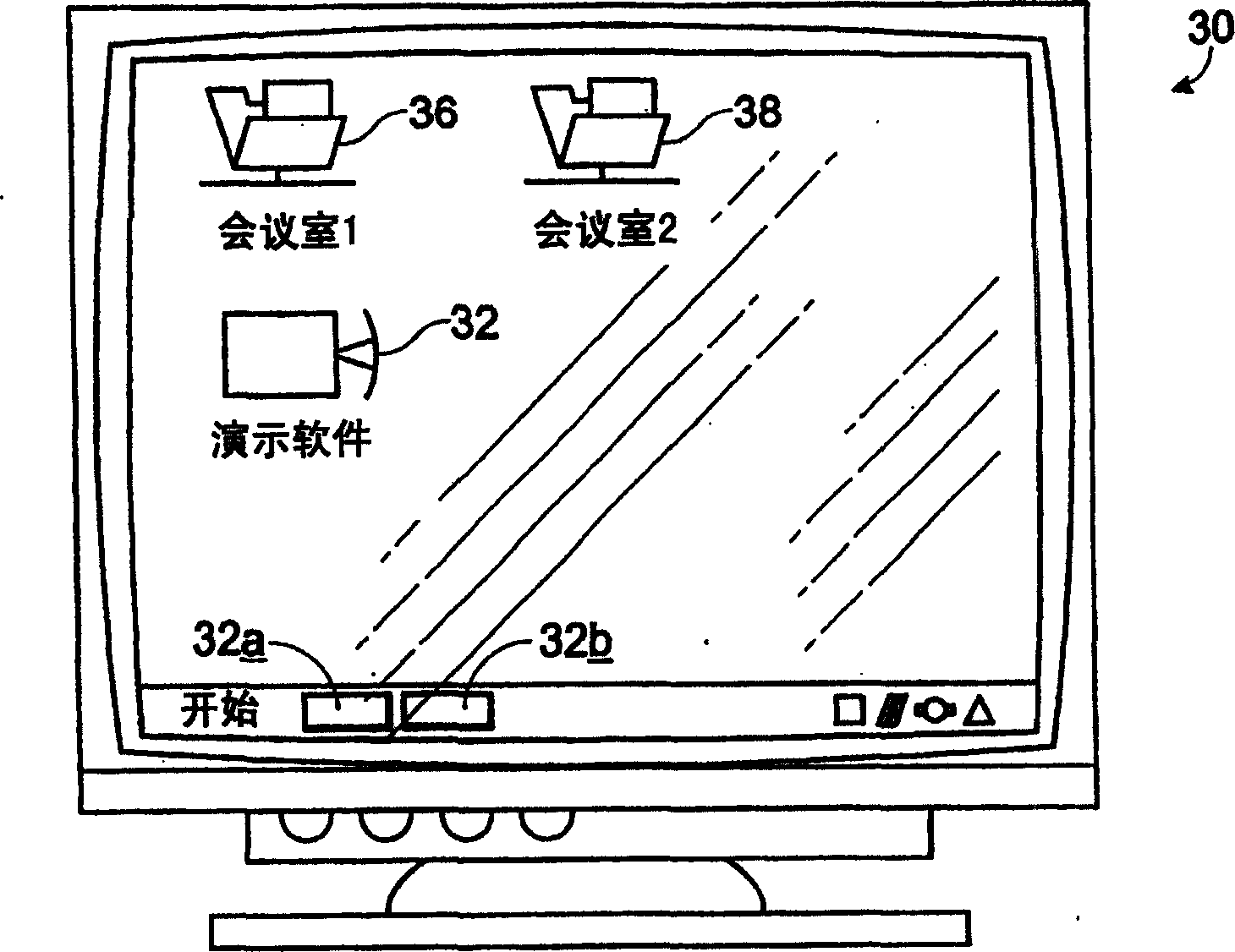 Network projector interface system