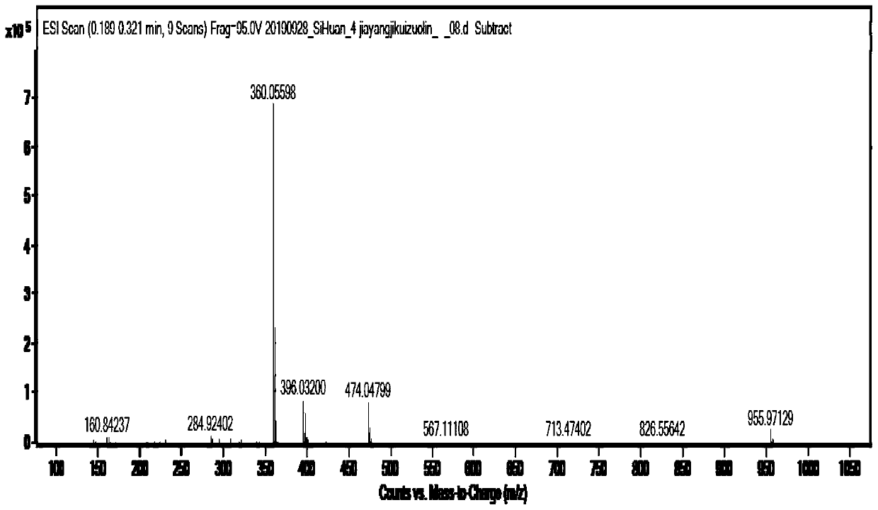 Preparation method of targeted drug AZD3759 intermediate