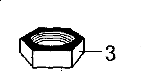 Front fork through damping device element of bicycle rack