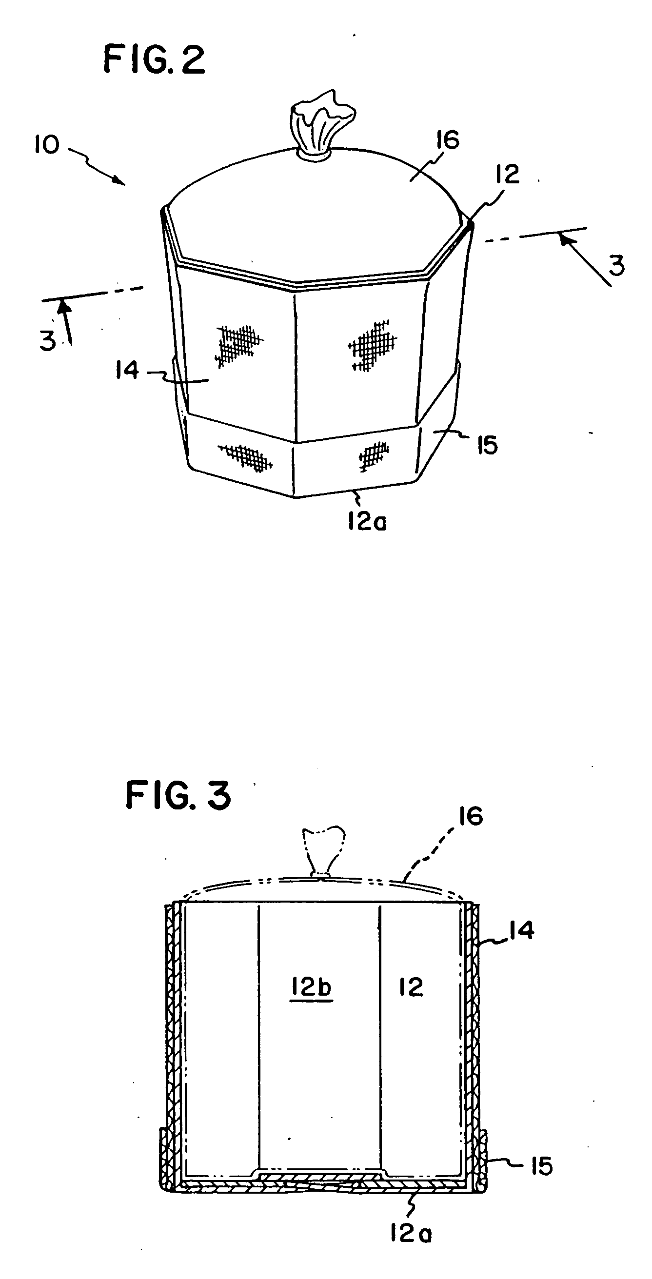 Collapsible bulk material container