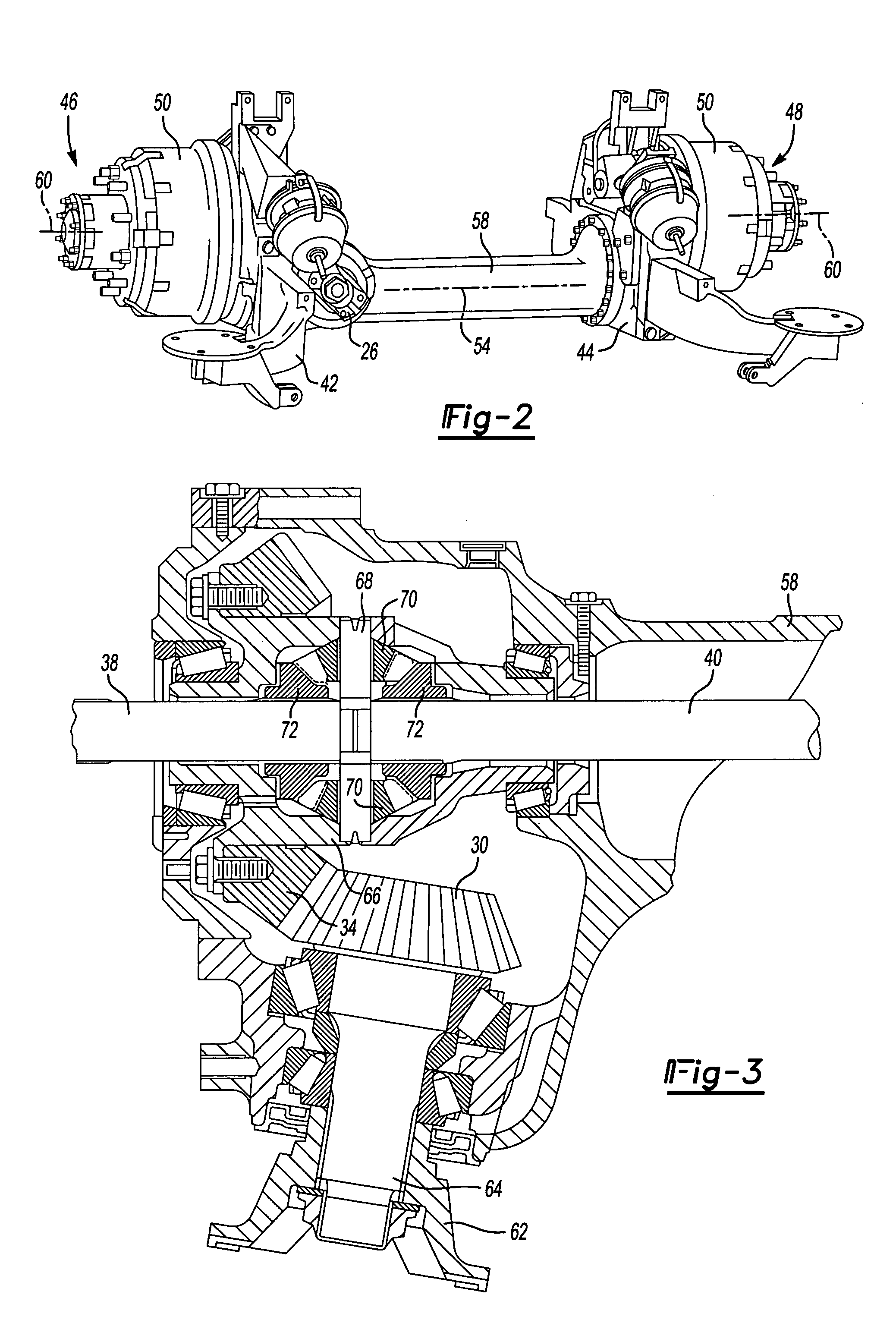 Central tire inflation system for drive axle