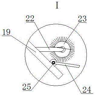 Contaminated soil stabilizing treatment device