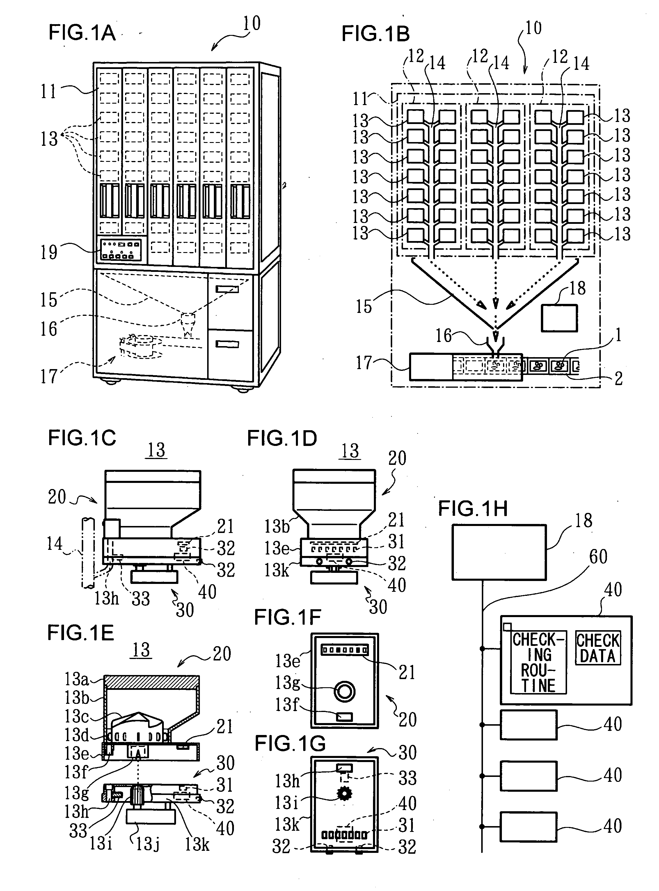 Automatic dispensation device and medicine