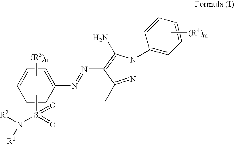 Azo compound, colorant-containing curable composition, and color filter and method of producing the same