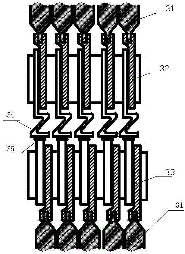 Electromagnetic heating fusion welding fixture for steel-plastic composite pipe