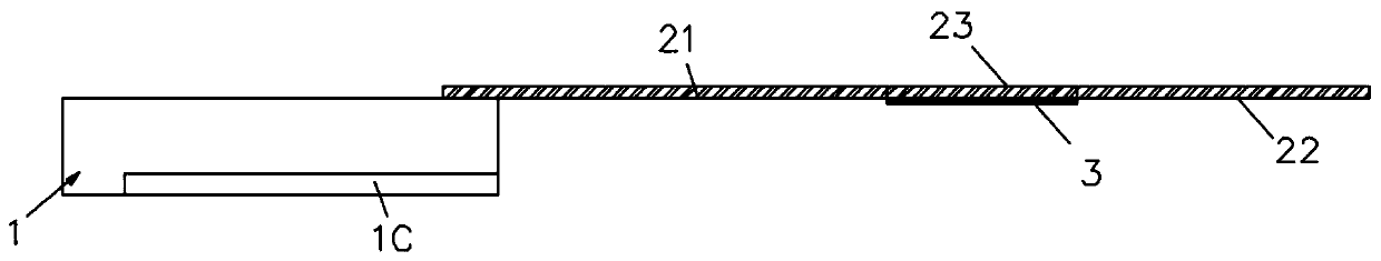 Folding display device, mobile terminal and display method