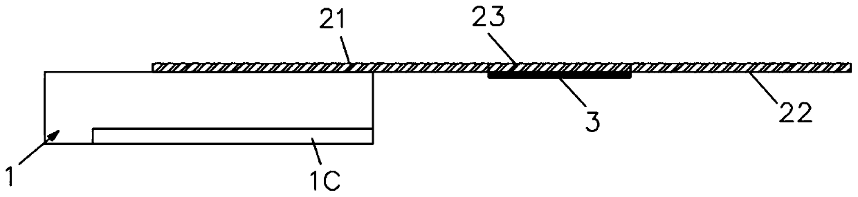 Folding display device, mobile terminal and display method