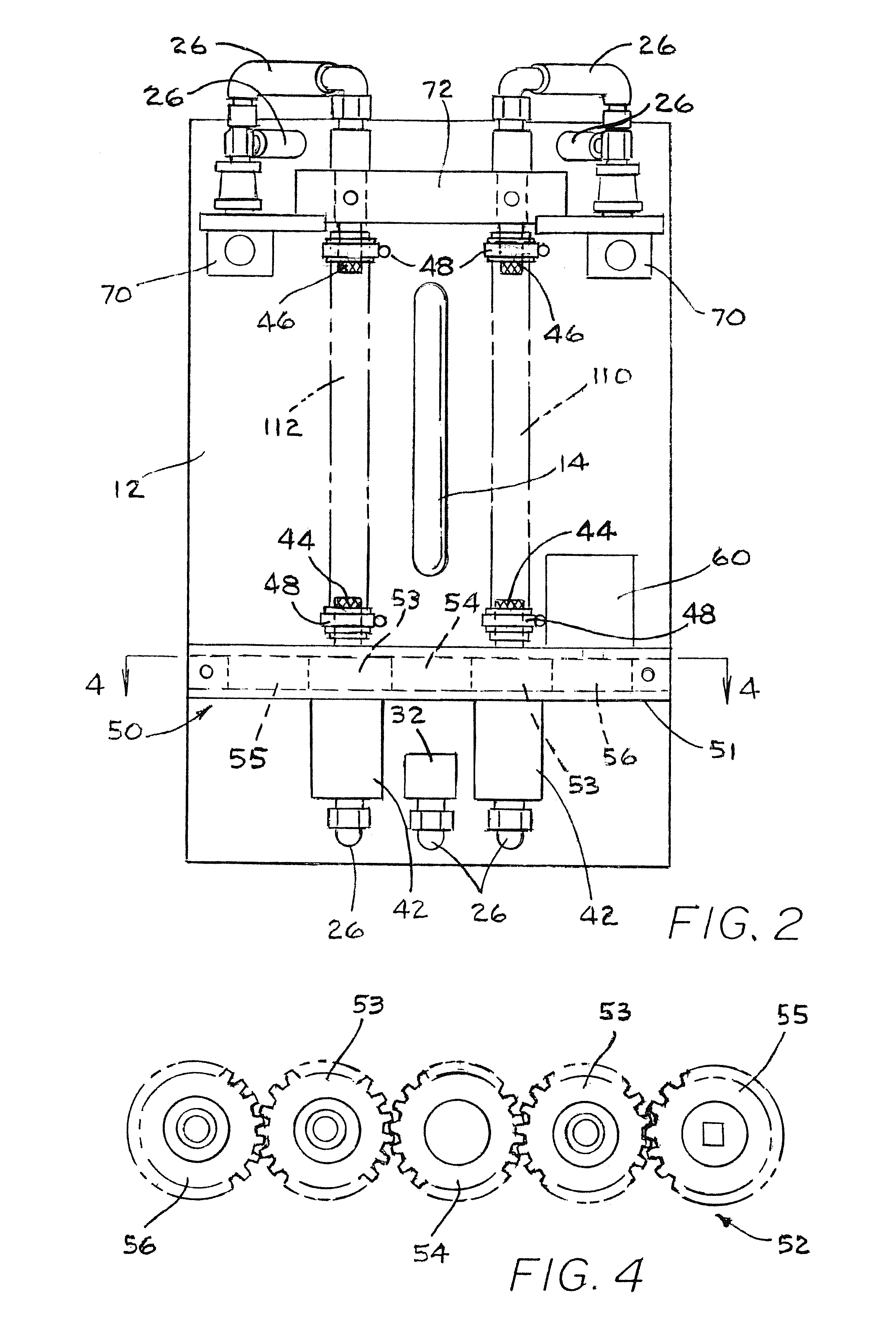 Hose kink resistanct testing device