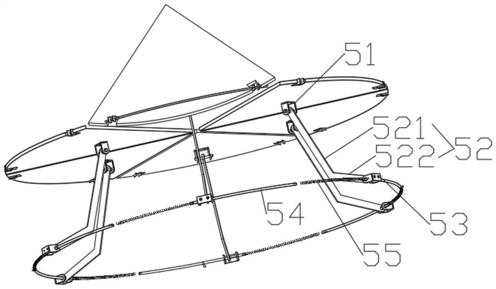 A safety anti-rollover trolley for construction solid waste transportation