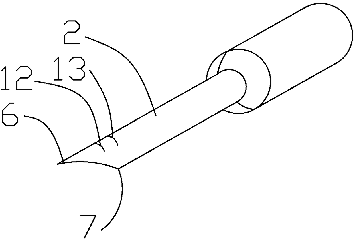 Placement device for visual ventricle and abdominal cavity shunt tube and application method thereof