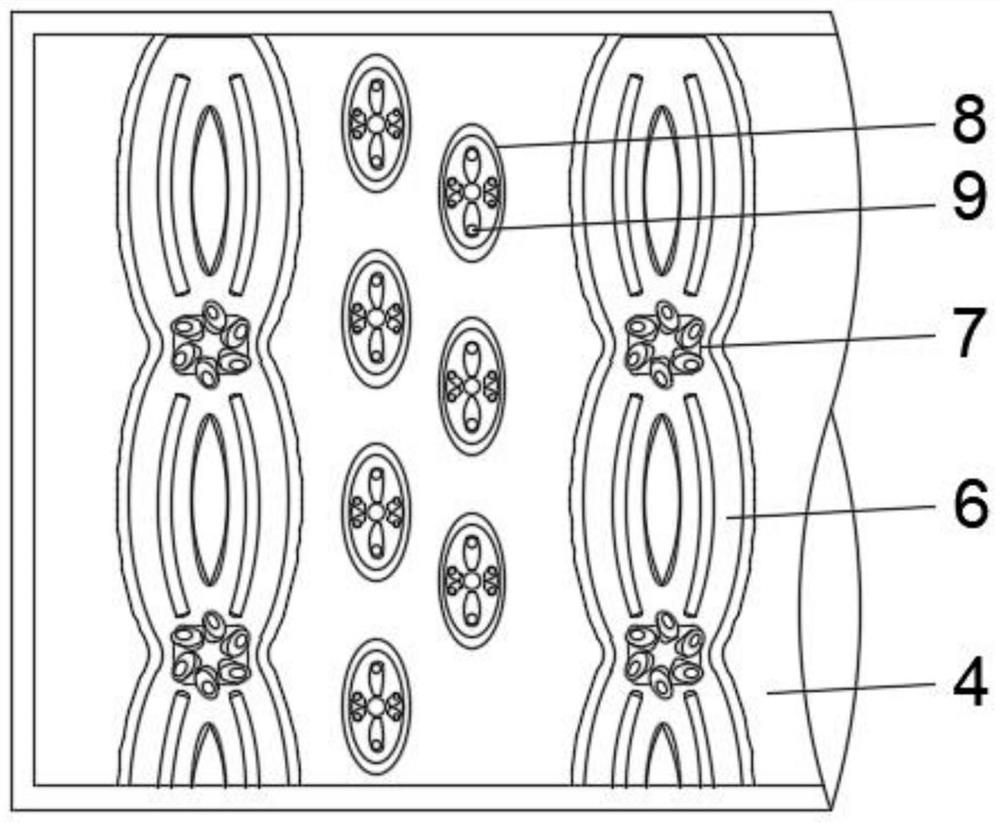 Open-end spinning device with cleaning device