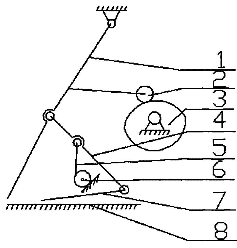 Comber nipper mechanism