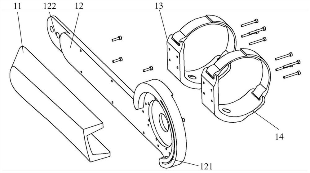 A portable upper limb rehabilitation robotic arm with graded adjustment training function