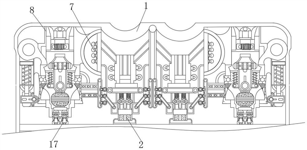 Device for detecting whether surface of cable needing to be laid for communication is damaged