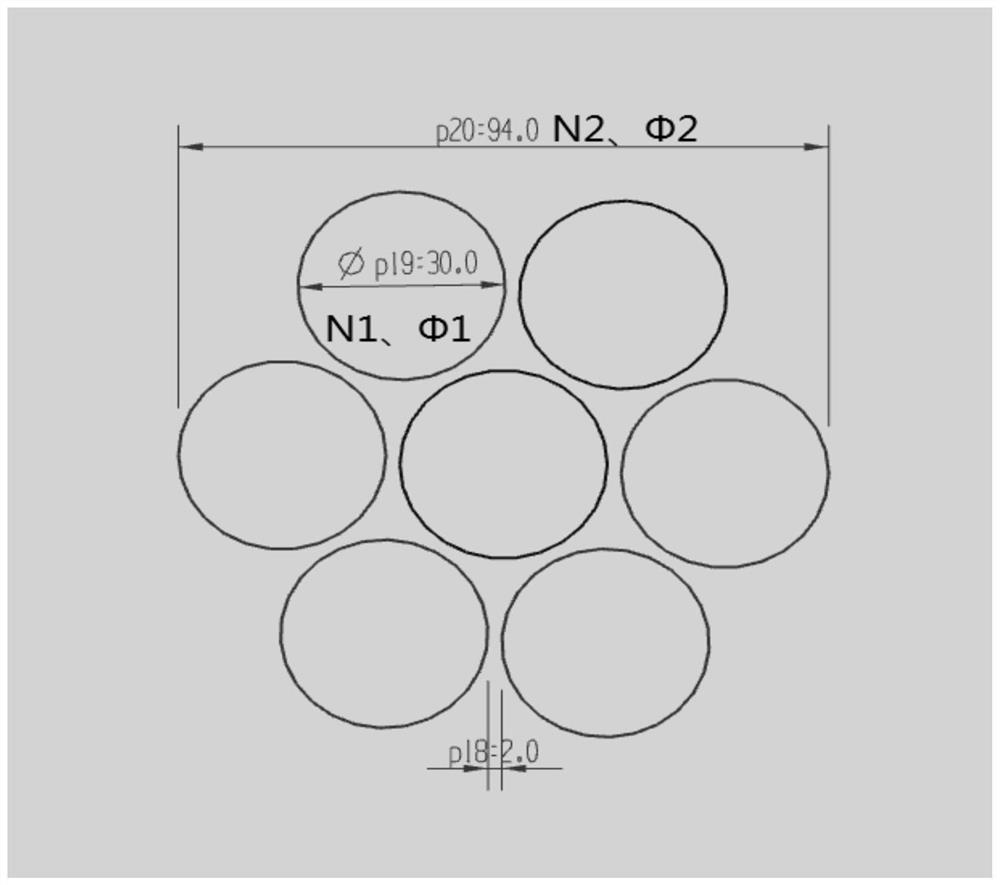 Device and method for simultaneously processing multiple planar optical parts