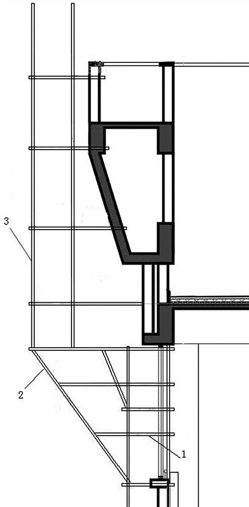 External throwing frame protection method