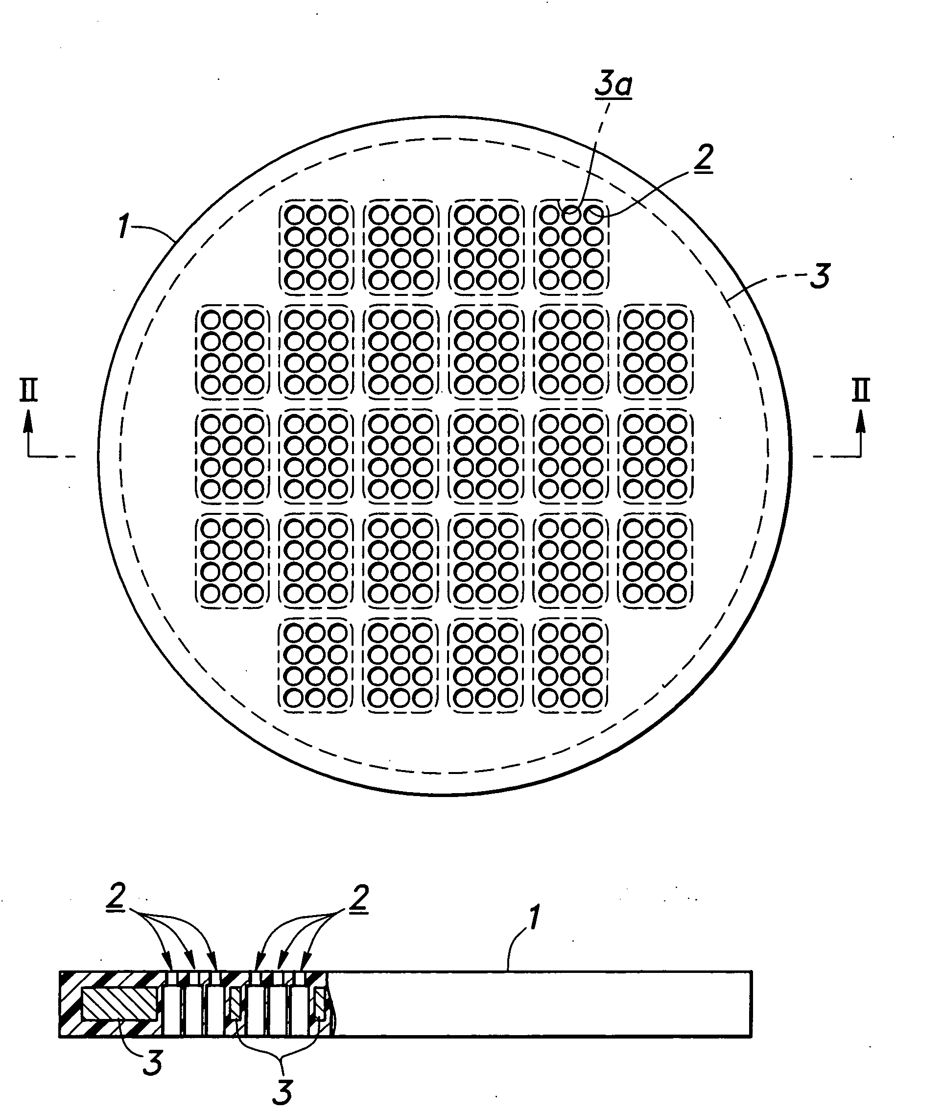 Support member assembly for conductive contactor