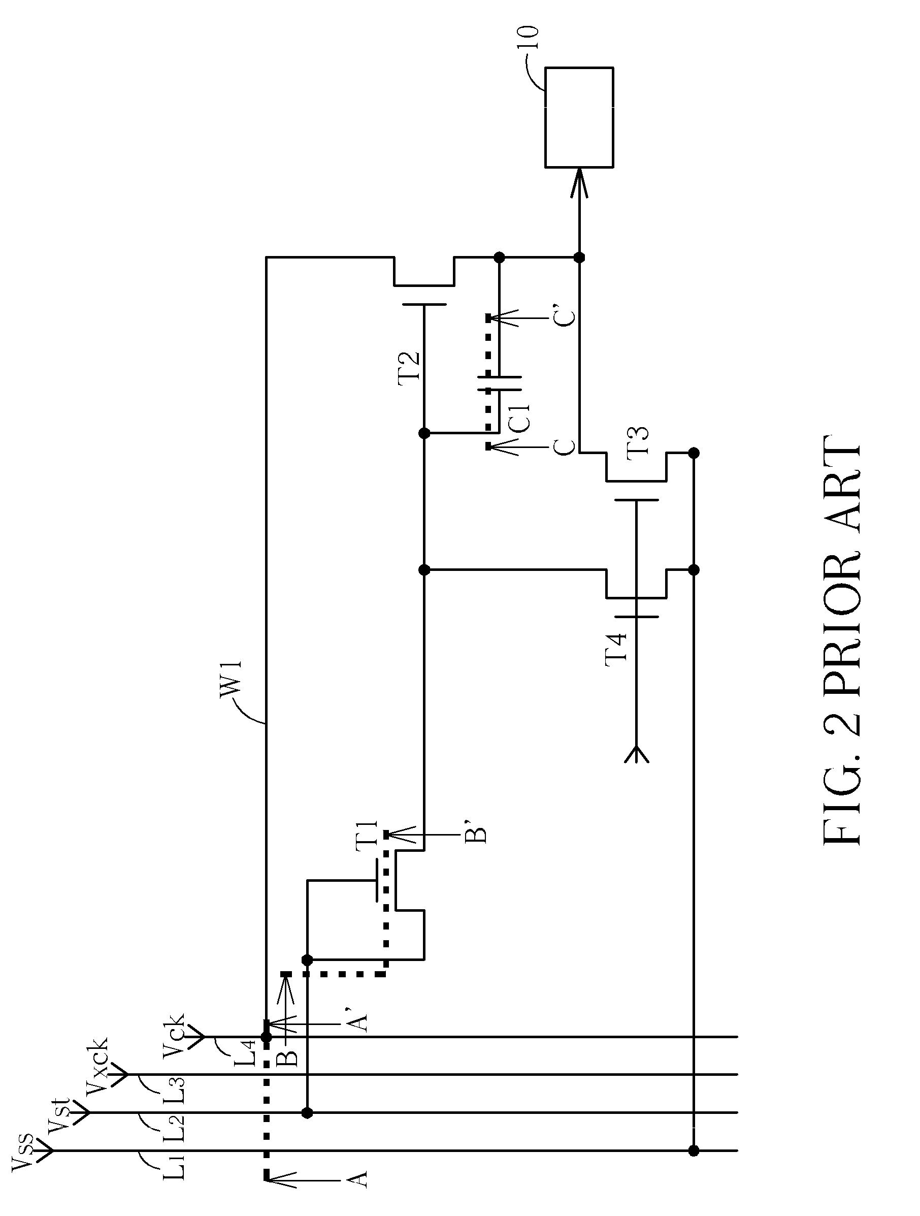 Gate driver-on-array and method of making the same