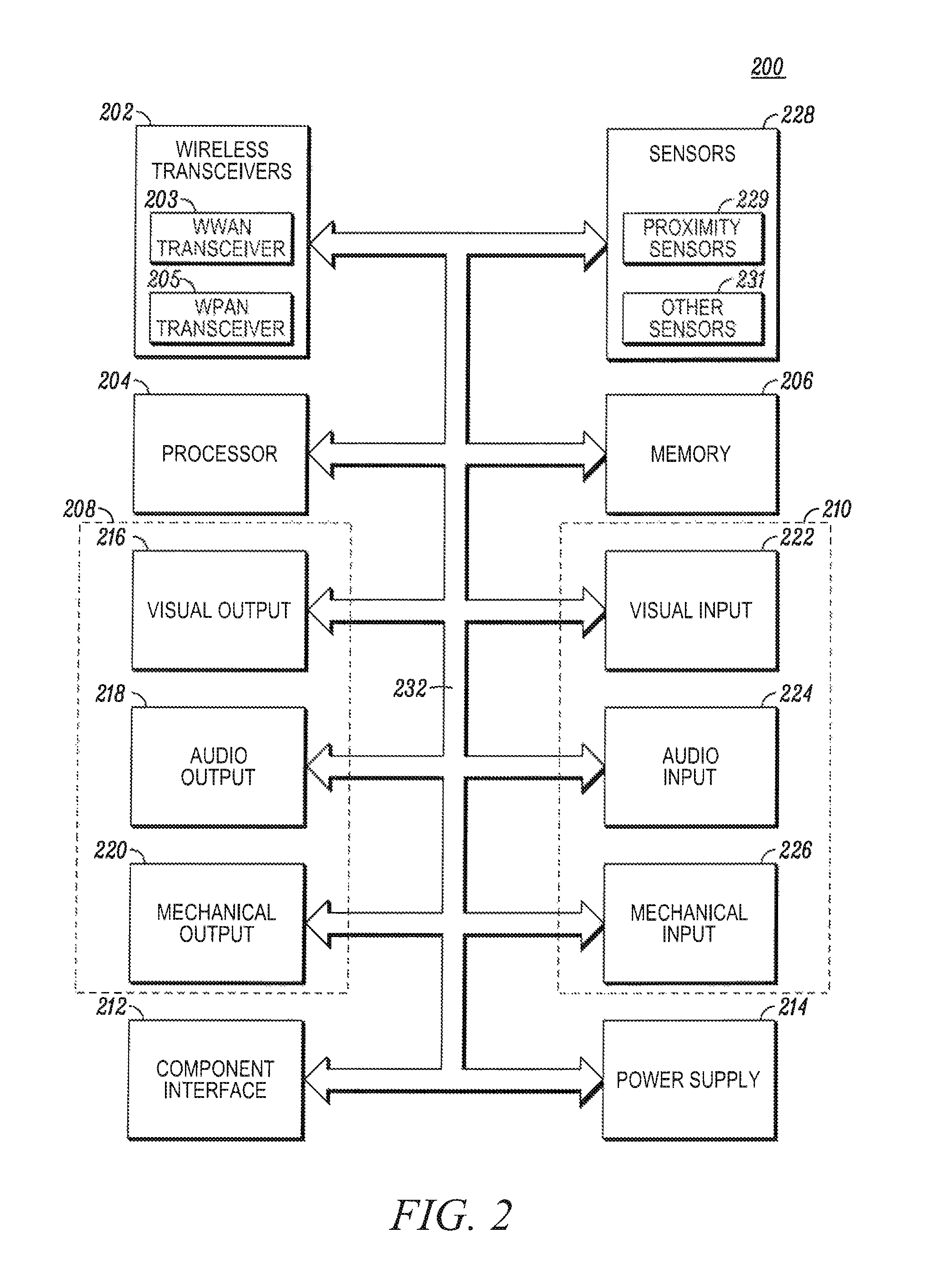 Mobile device with user interaction capability and method of operating same