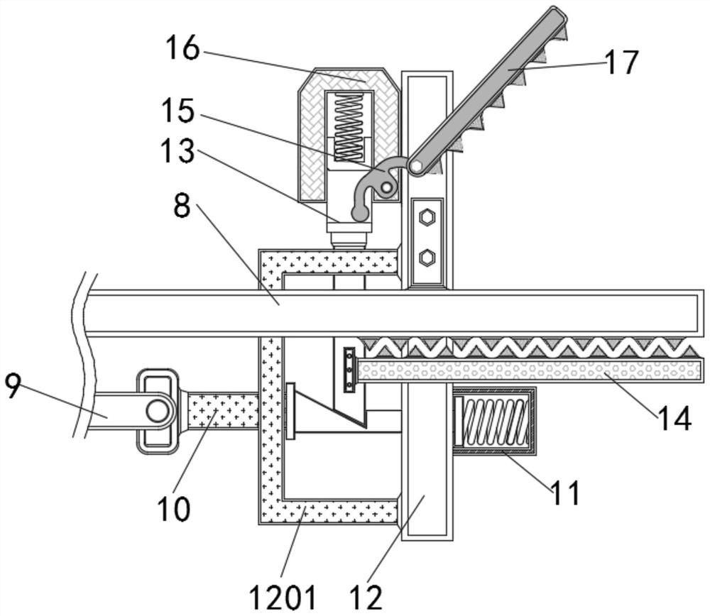 Energy-saving and environment-friendly papermaking screen cleaning device with dual-cleaning function