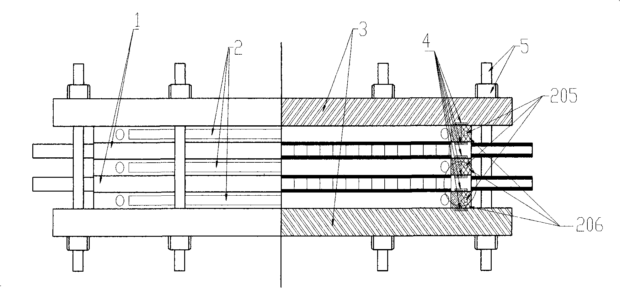 Electric preheating and constant temperature membrane separation device for producing high-purity hydrogen