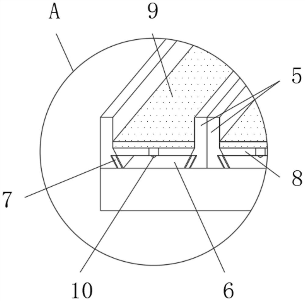 Anti-seepage drainage structure and construction method thereof