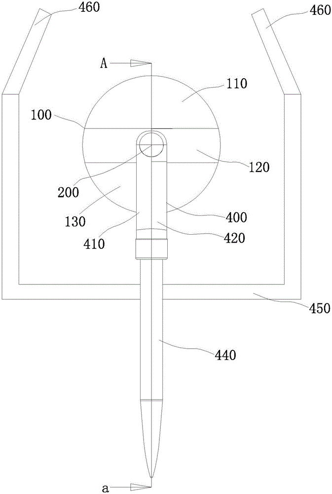 Spherical solar power lamp