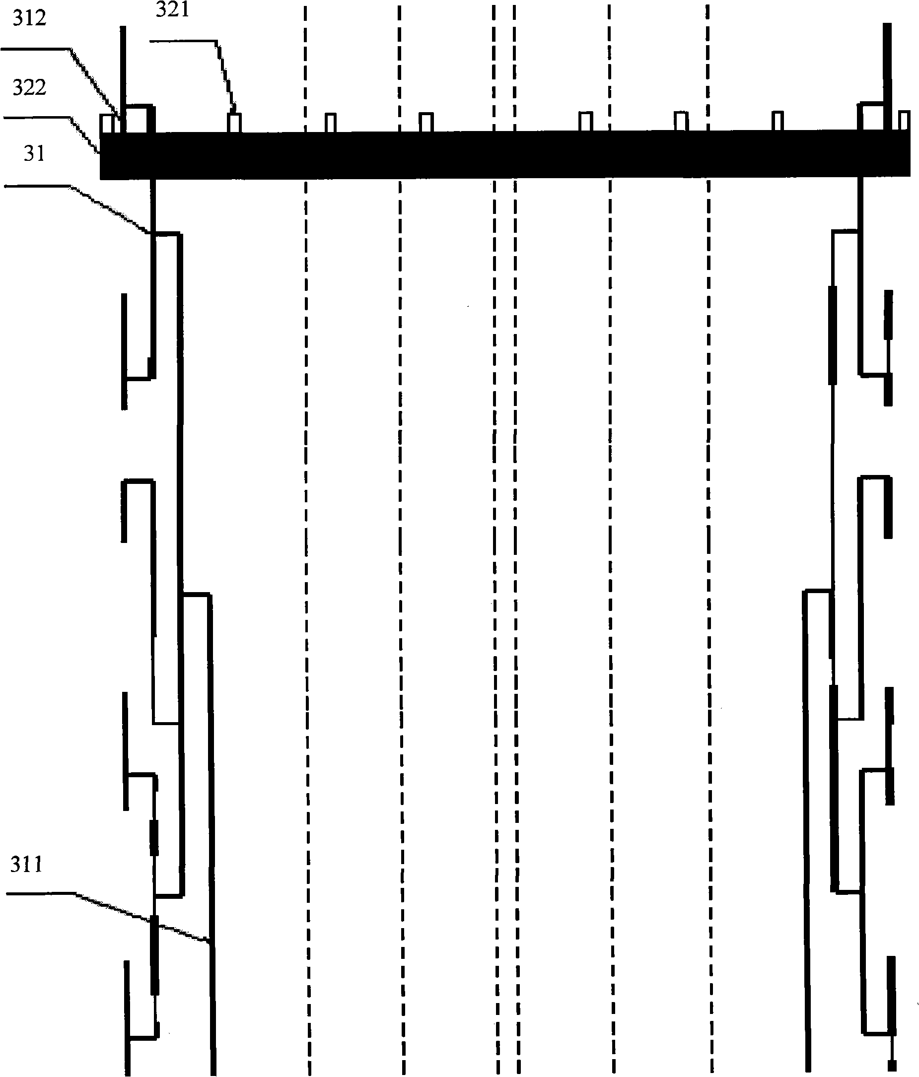 Intelligent antenna calibration network and calibration method