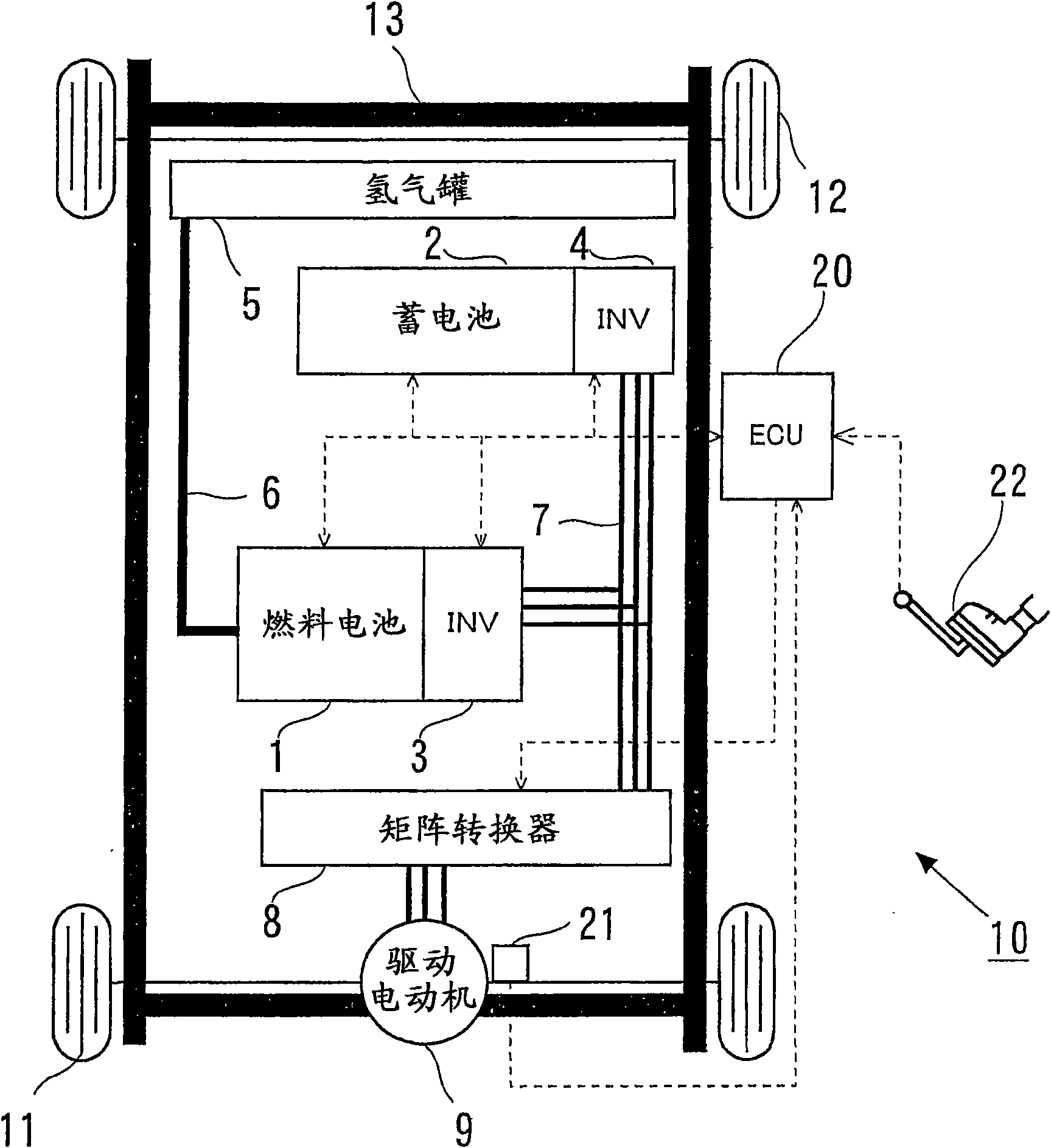 Electric power feeding system