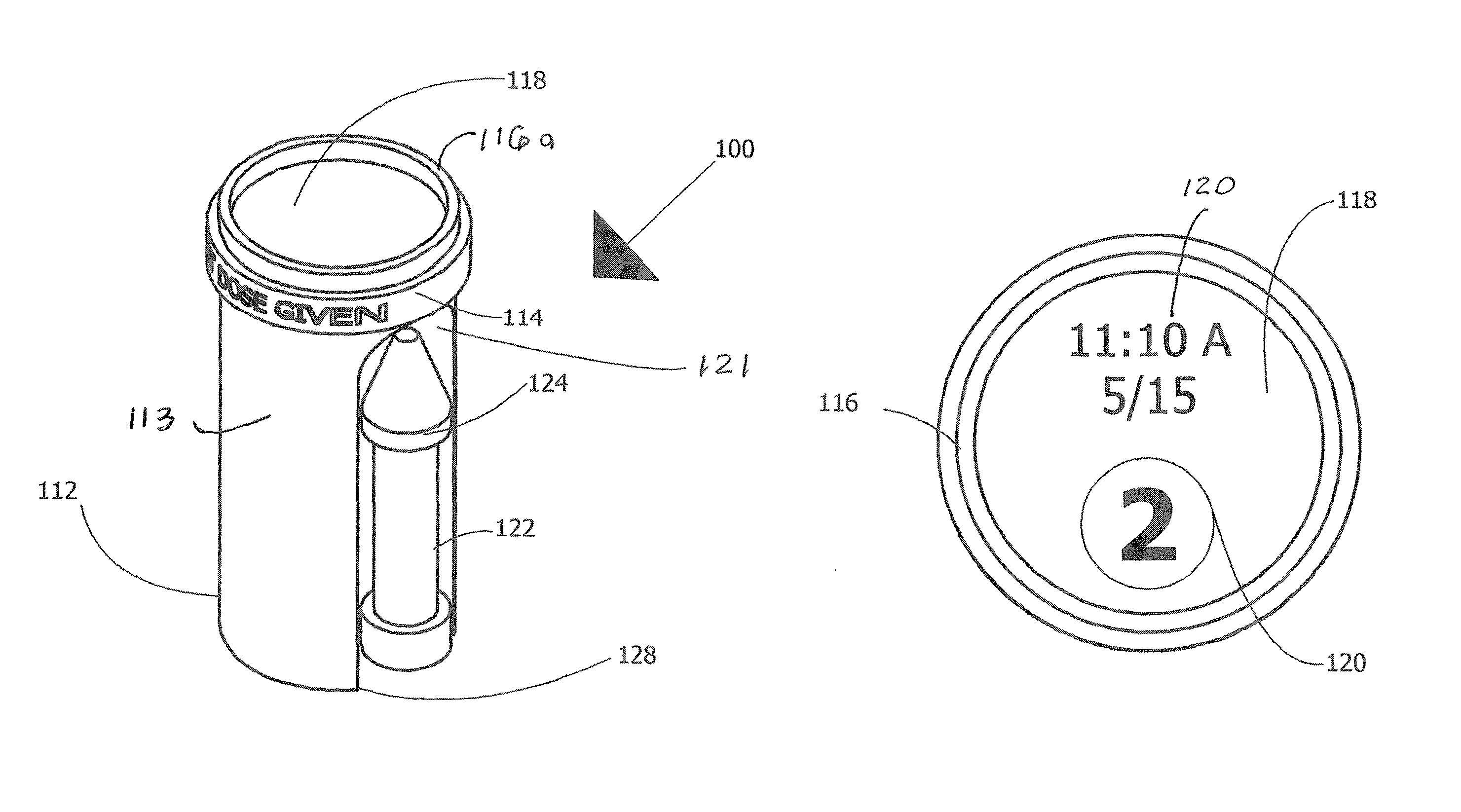 Medicine dispensing record system