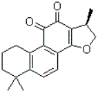 Cryptotanshinone for preventing and treating pulmonary fibrosis and application thereof