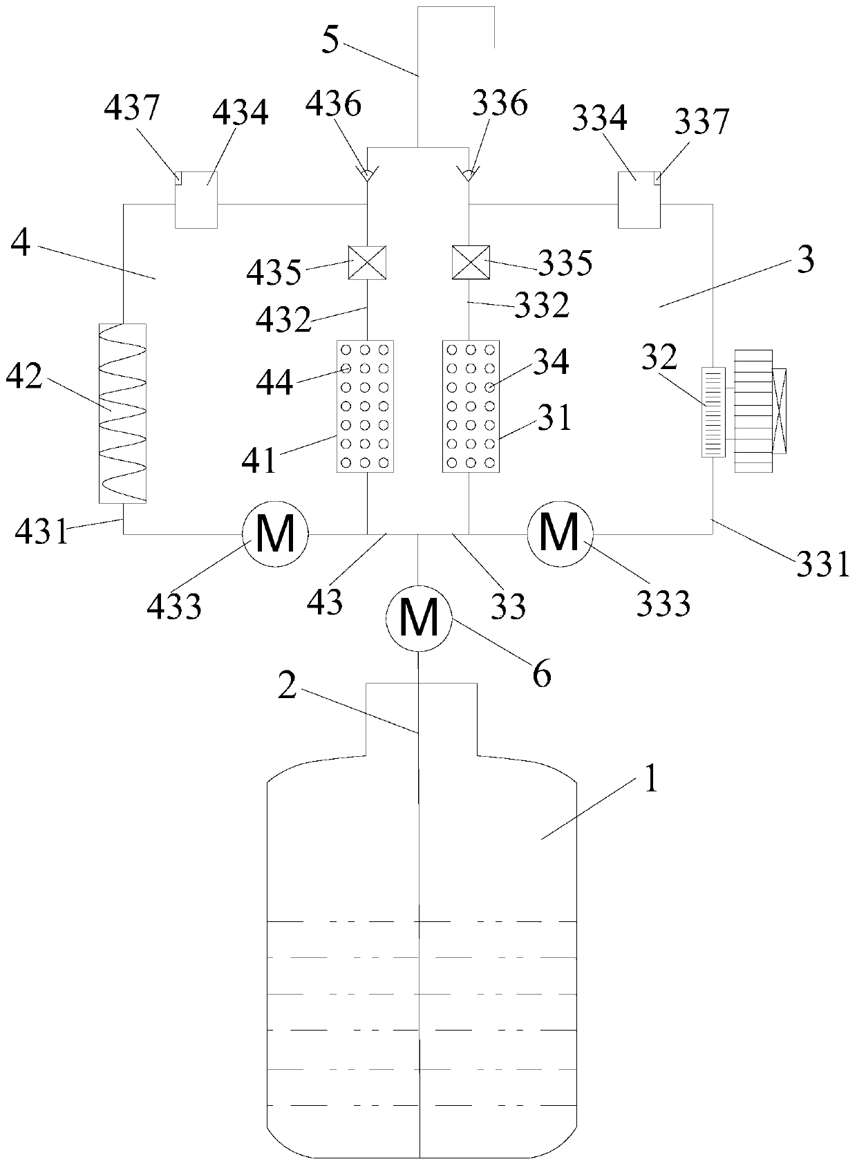 Instant-heating and instant-cooling water supply system and water drinking device