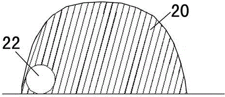 Rapid rescuing method for tunnel gateway collapse