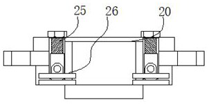 Aircraft runway high-pressure blowing type cleaning device for airport maintenance